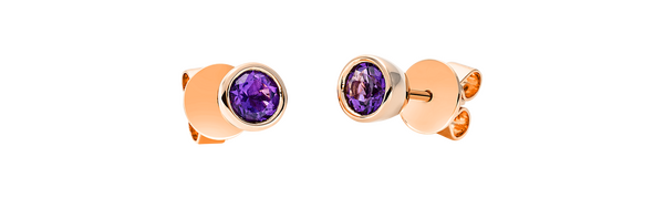 Brogle Classic Amethystohrstecker
