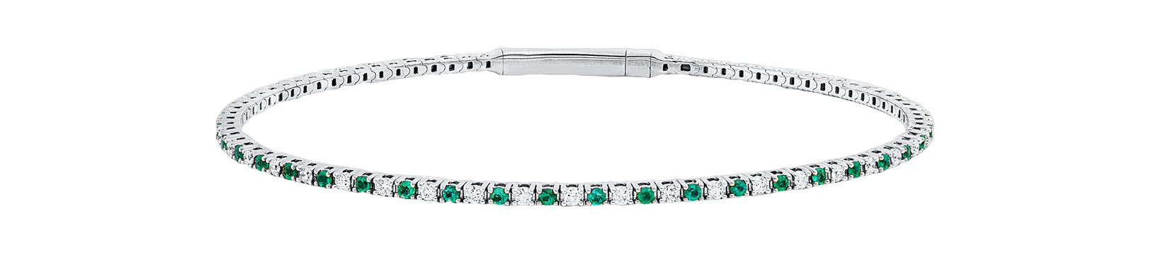 Brogle Classic emerald bangle