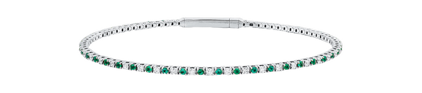 Brogle Classic emerald bangle