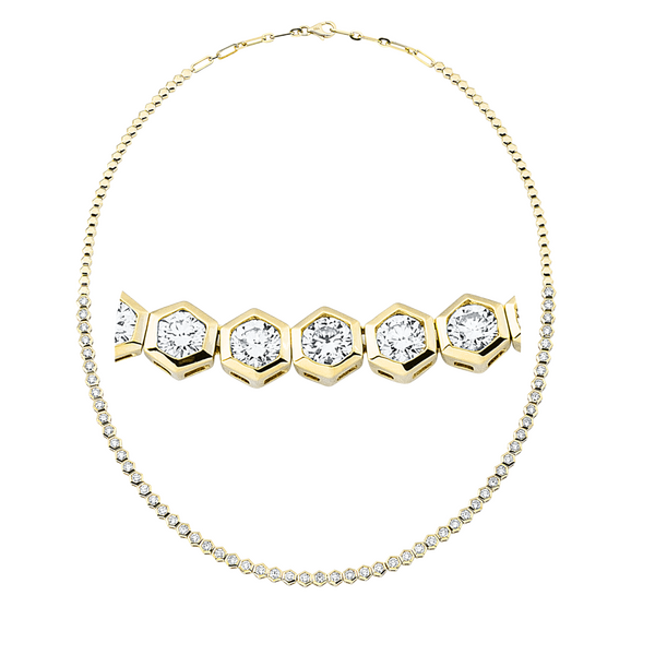 Brogle Classic tennis necklace