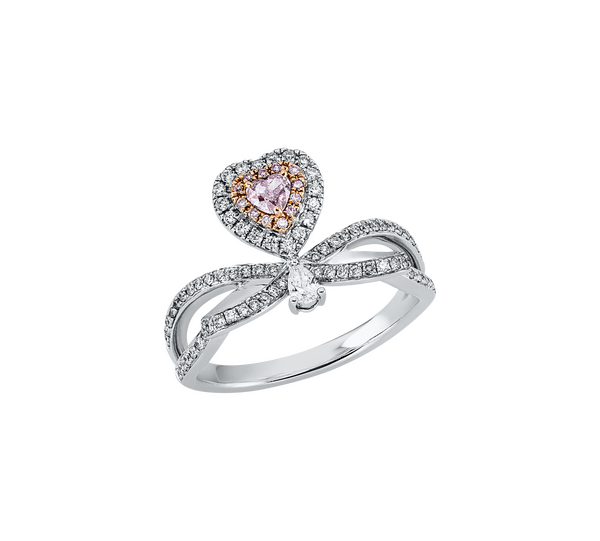 Brogle Selection Bicolor Diamantherzring