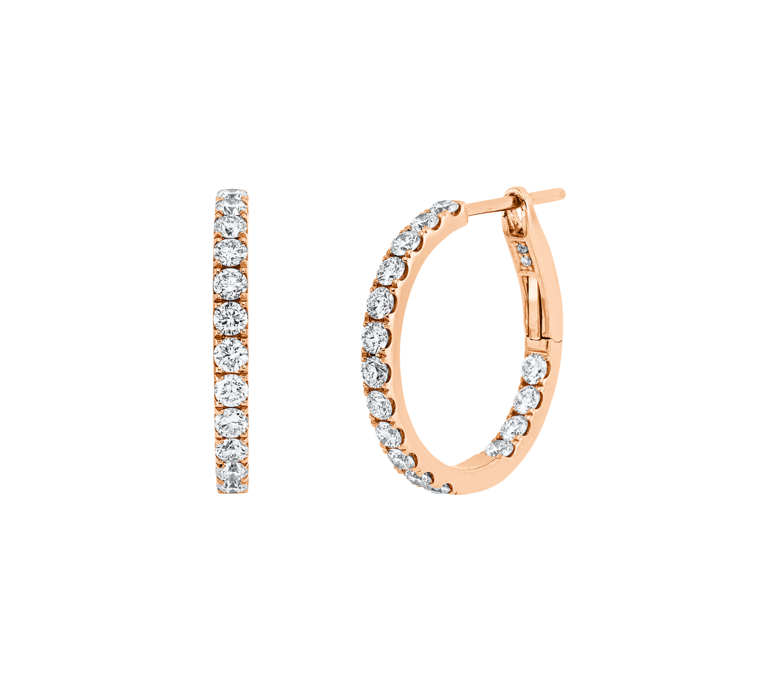 Brogle Classic Diamantcreolen Brogle Classic Diamantcreolen