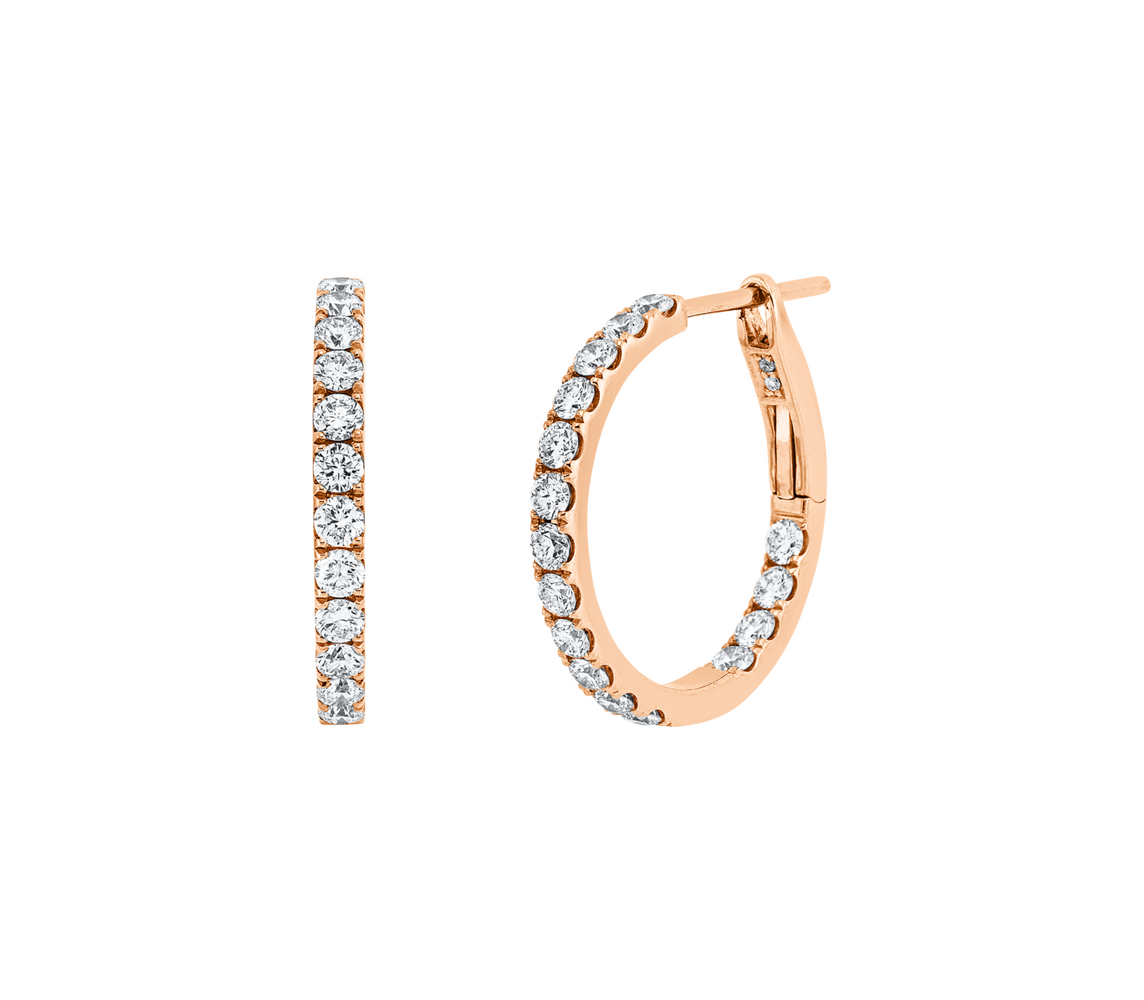 Brogle Classic Diamantcreolen Brogle Classic Diamantcreolen