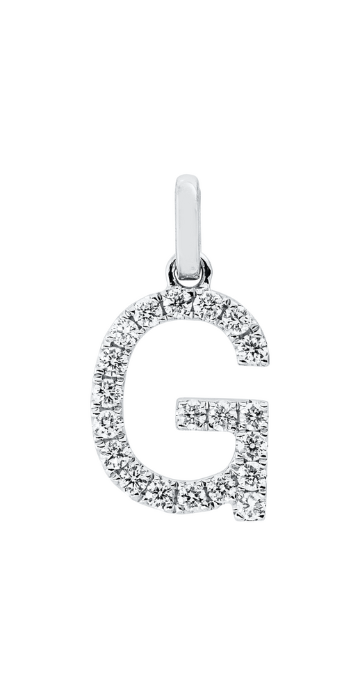 Brogle Classic Buchstabenanhänger G mit Diamanten Brogle Classic Buchstabenanhänger G mit Diamanten