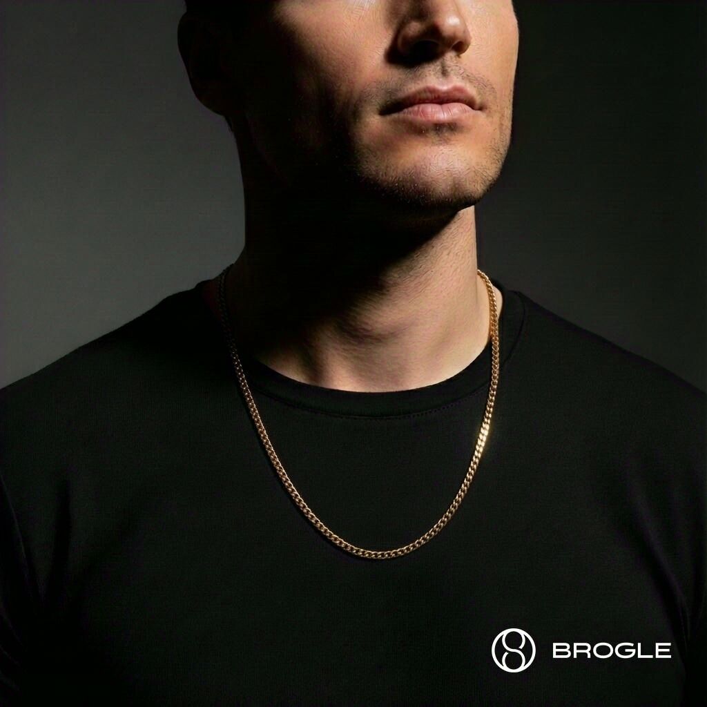 Brogle Classic Panzerkette 4-seitig diamantiert 4mm