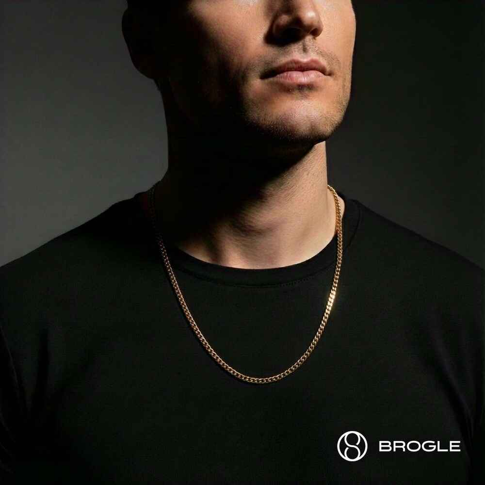 Brogle Classic Panzerkette 4-seitig diamantiert 4mm