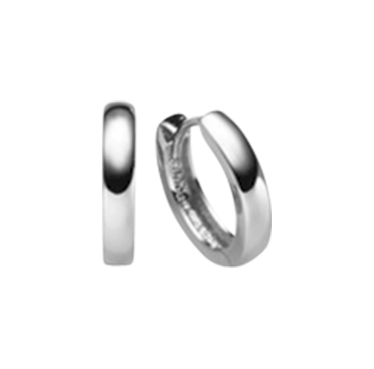 Brogle Classic Goldcreolen 2,5mm Brogle Classic Goldcreolen 2,5mm