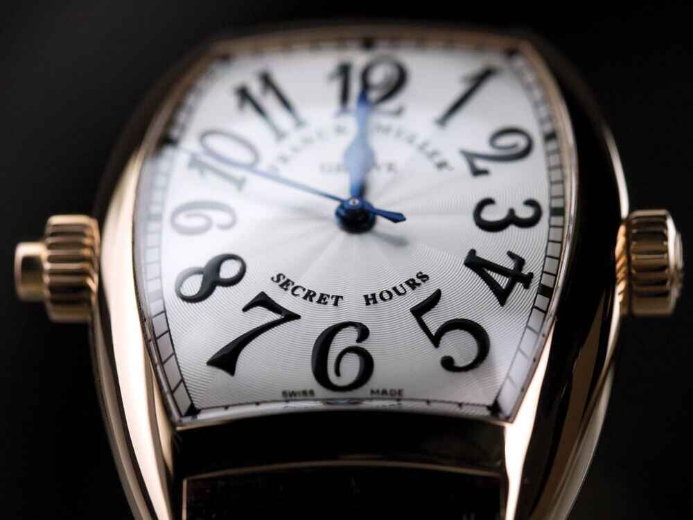 Franck Muller Cintrée Curvex Secret Hours 55.4 x 39.6mm