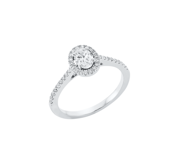 Brogle Classic solitaire ring Brogle Classic solitaire ring