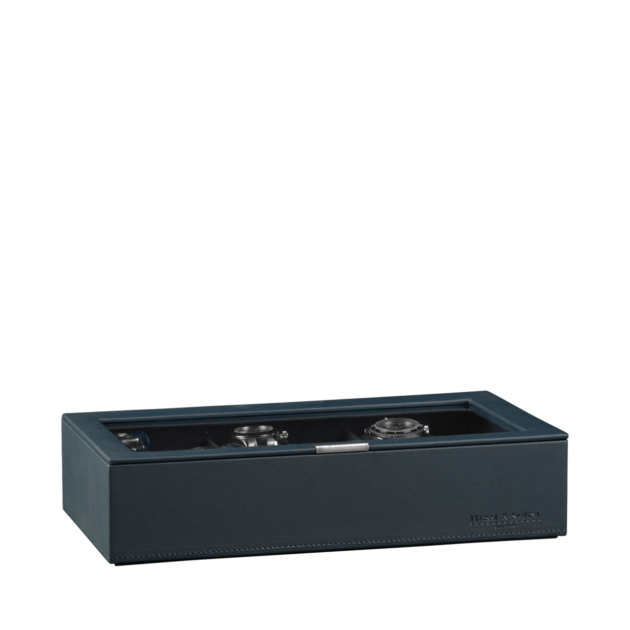 Heisse & Söhne Stapelbares Schmuckkästchen Mirage XL - Oberteil: Uhrenbox für 12 Uhren Heisse & Söhne Stapelbares Schmuckkästchen Mirage XL - Oberteil: Uhrenbox für 12 Uhren