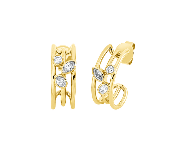 Brogle Selection diamond stud earrings Brogle Selection diamond stud earrings