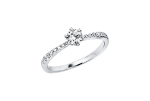 Brogle Selection Juliette solitaire ring Brogle Selection Juliette solitaire ring