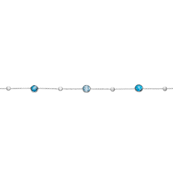 Brogle Classic blue topaz bracelet Brogle Classic blue topaz bracelet