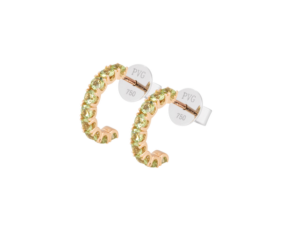 Ponte Vecchio Gioielli Iris hoop earrings