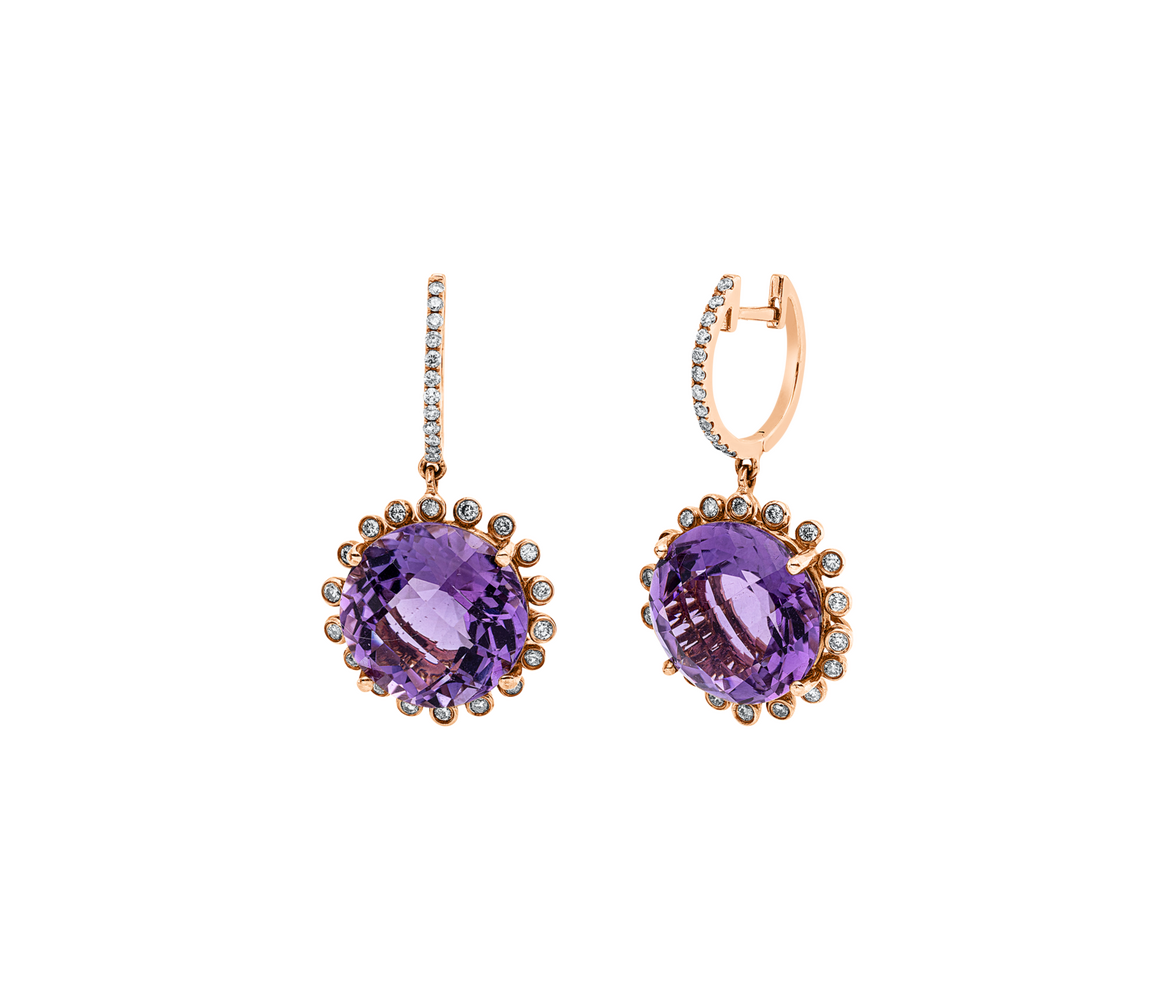 Brogle Classic amethyst pendant