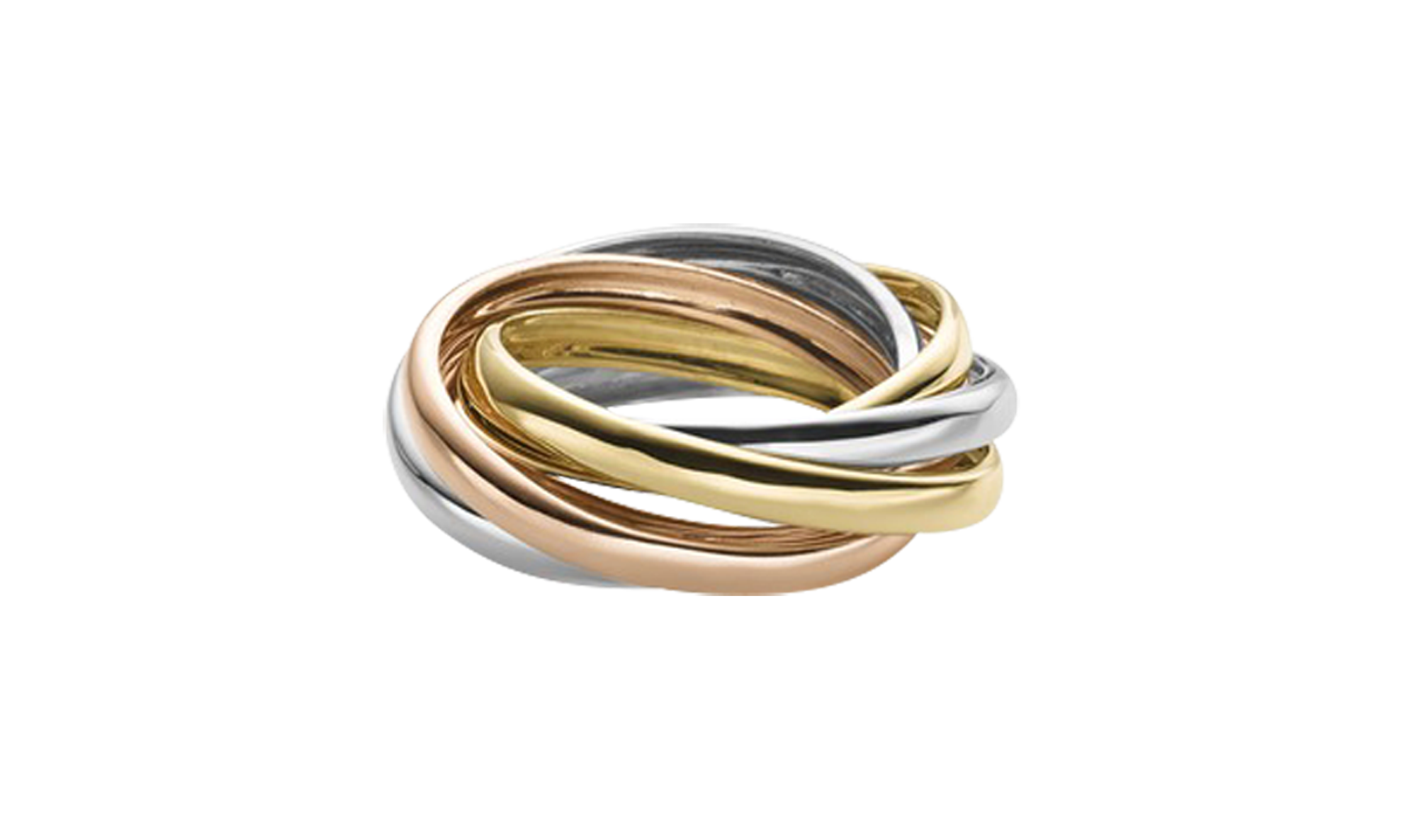 Brogle Classic Bicolor Gold Ring Brogle Classic Bicolor Gold Ring
