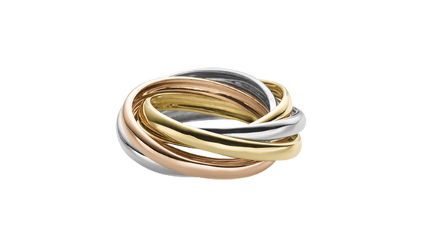 Brogle Classic Bicolor Gold Ring Brogle Classic Bicolor Gold Ring