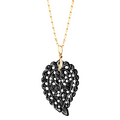 Tamara Comolli India Leaf Onyx M Anhänger