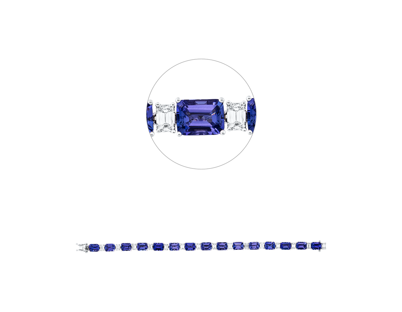 Brogle Selection Tansanitarmband Brogle Selection Tansanitarmband