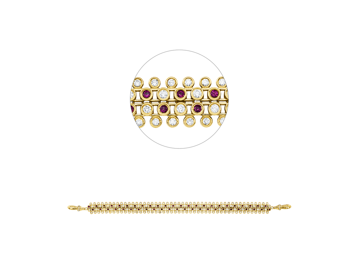 Brogle Selection ruby bracelet Brogle Selection ruby bracelet