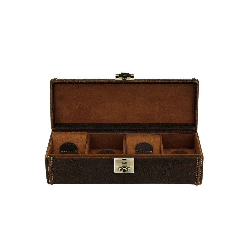 Friedrich Watch box Cubano 4 - Brown