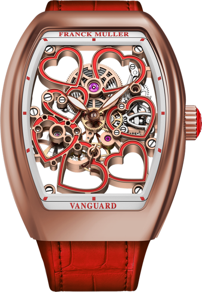 Franck Muller Vanguard Heart Skeleton 42.3 x 32mm Franck Muller Vanguard Heart Skeleton 42.3 x 32mm