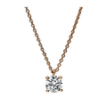 Brogle solitaire necklace Julia up to 0.5 carat
