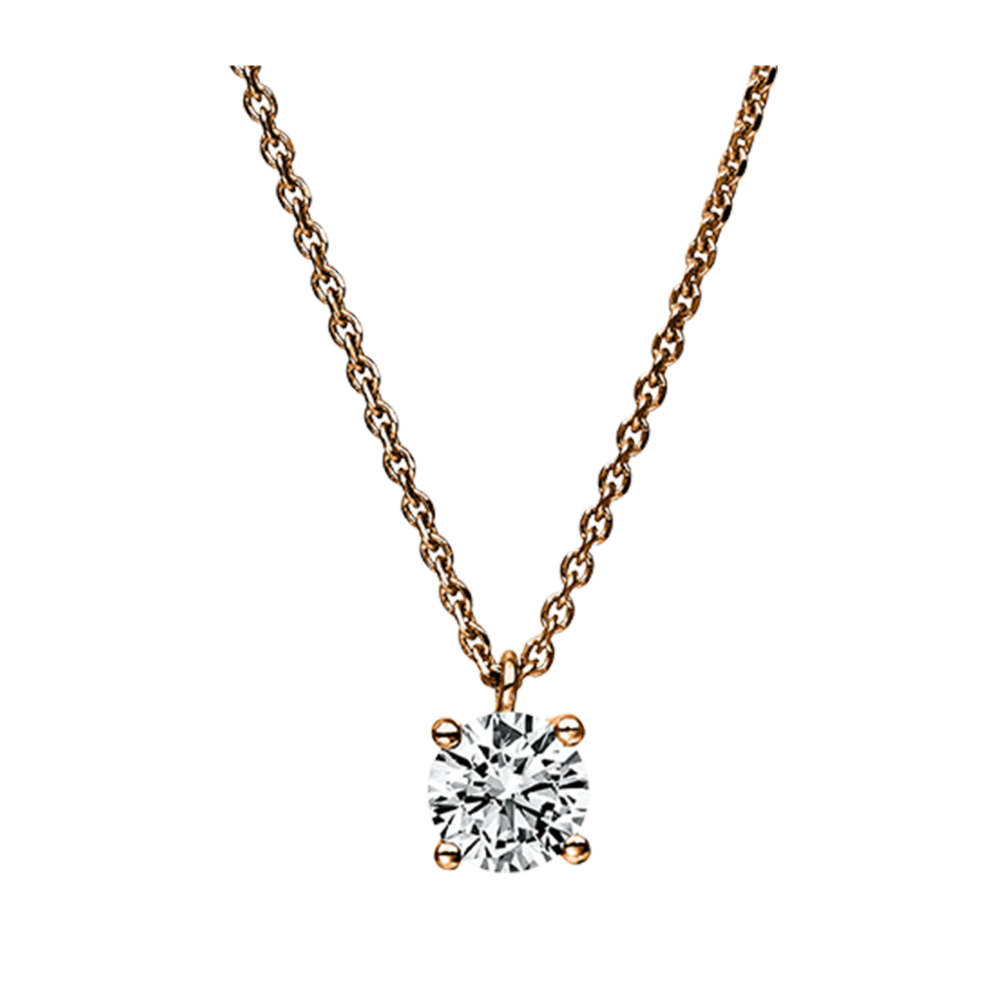 Brogle solitaire necklace Julia up to 0.5 carat Brogle solitaire necklace Julia up to 0.5 carat
