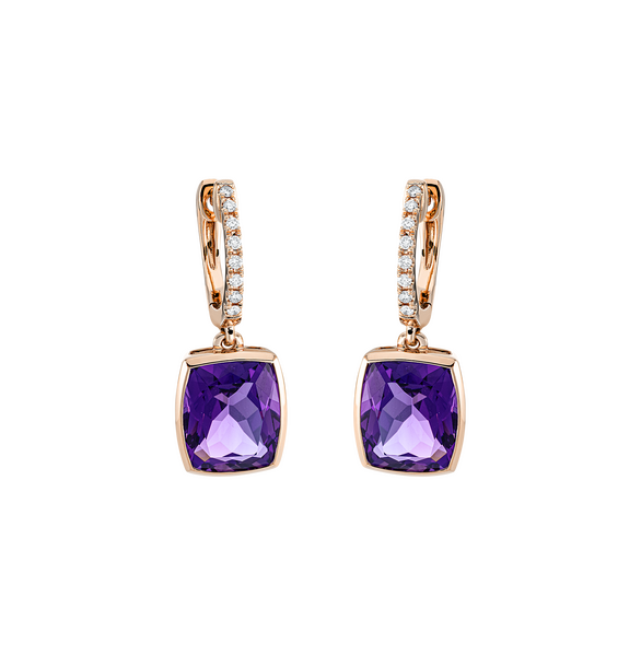 Brogle Classic Amethystohrhänger Brogle Classic Amethystohrhänger