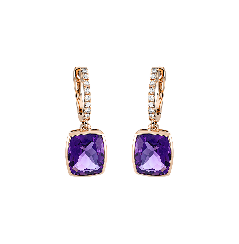 Brogle Classic Amethystohrhänger Brogle Classic Amethystohrhänger