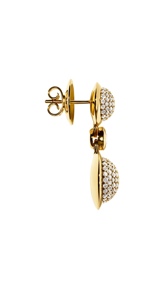 Tamara Comolli BOUTON 2 Cabochons Diamond Pavé / Classic Tamara Comolli BOUTON 2 Cabochons Diamond Pavé / Classic