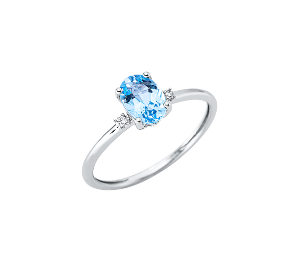 Brogle Classic Swiss topaz ring