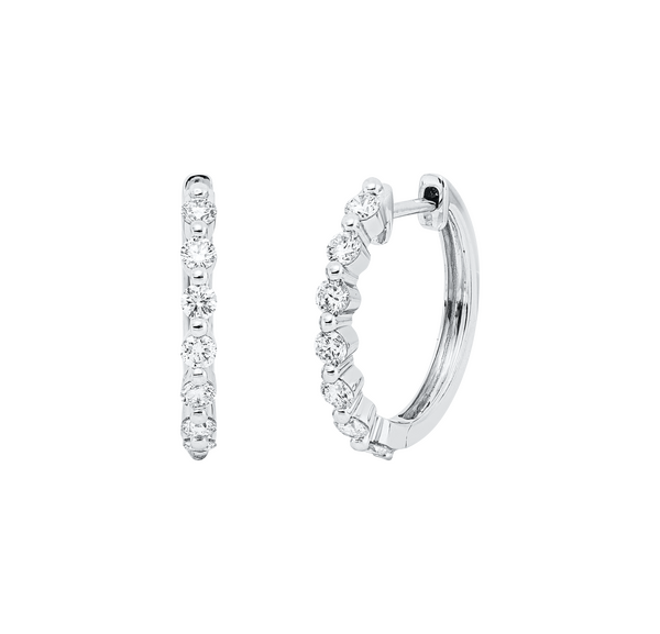 Brogle Classic Diamantcreolen