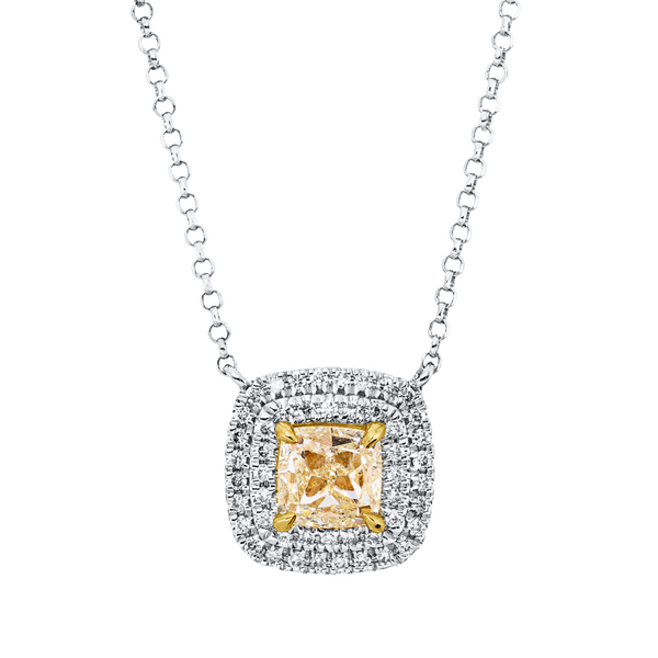 Brogle Selection bicolour diamond necklace