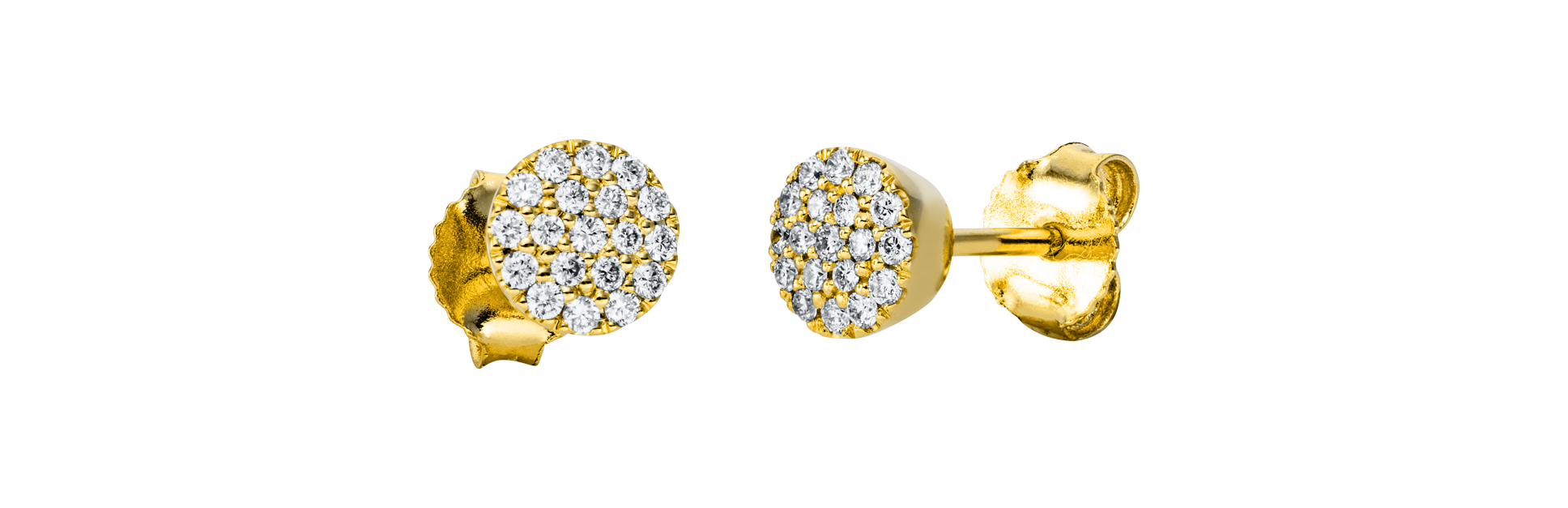 Brogle Classic diamond stud earrings