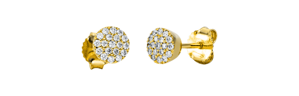 Brogle Classic diamond stud earrings