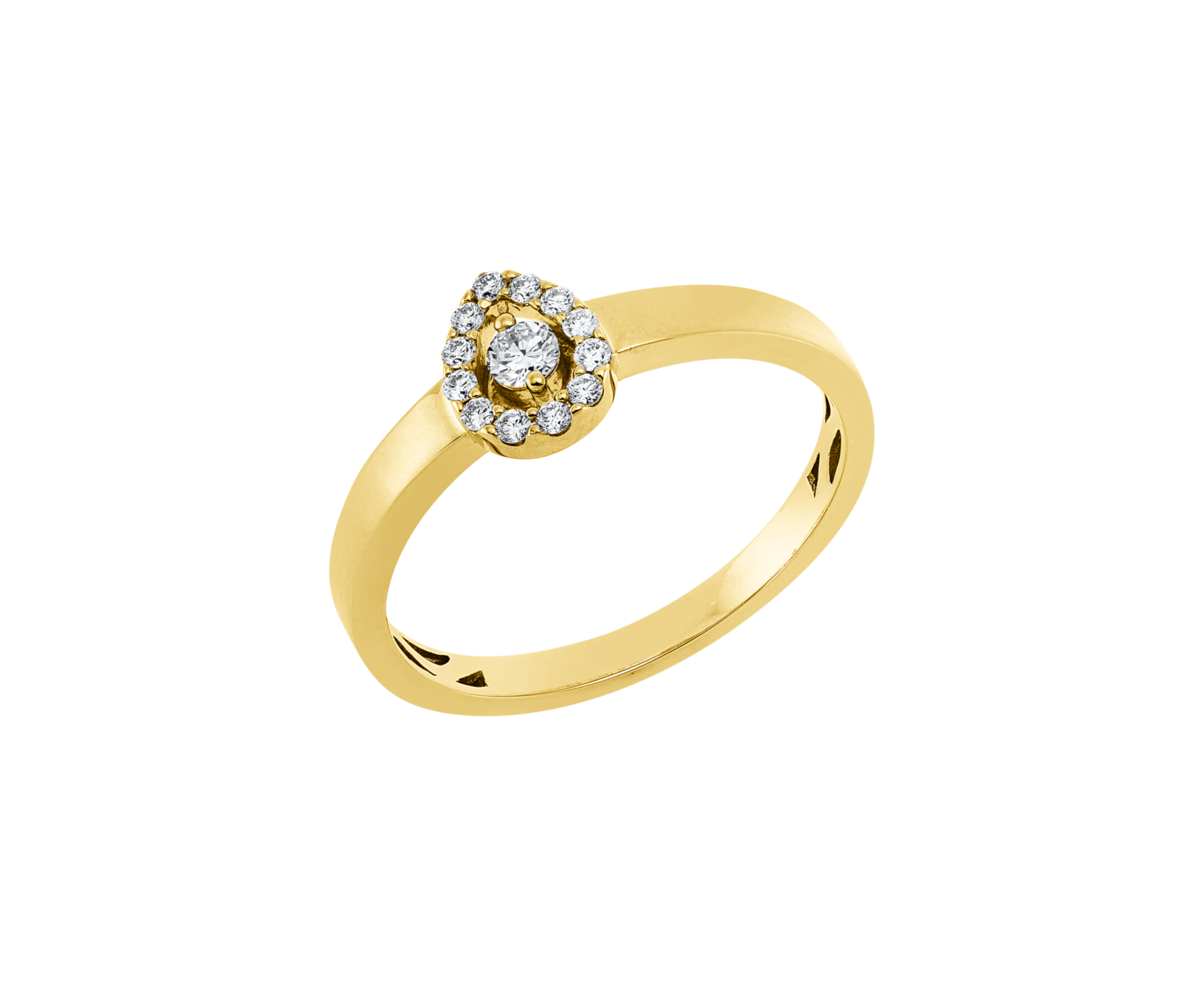 Brogle Classic solitaire ring