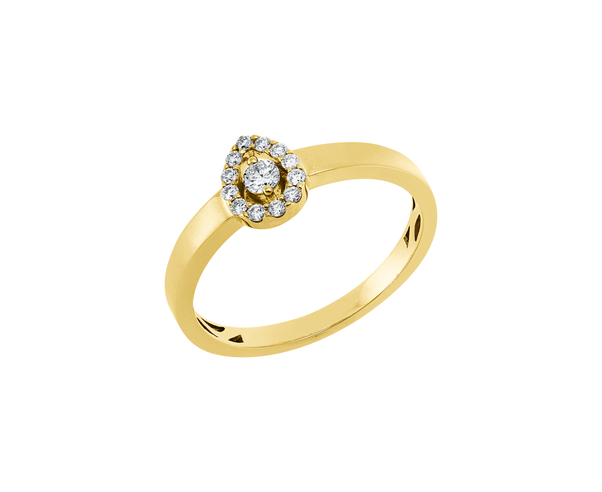 Brogle Classic solitaire ring