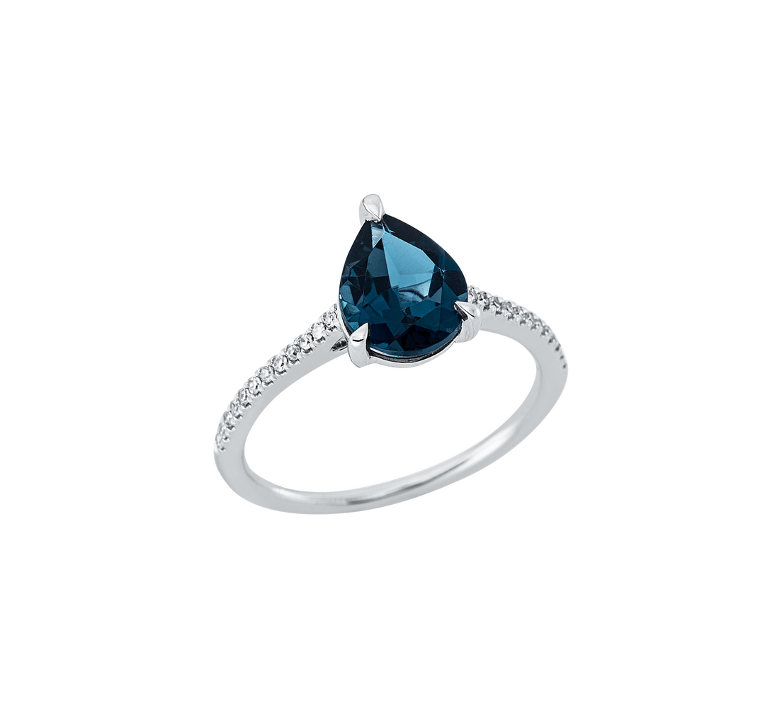 Brogle Classic London topaz ring Brogle Classic London topaz ring