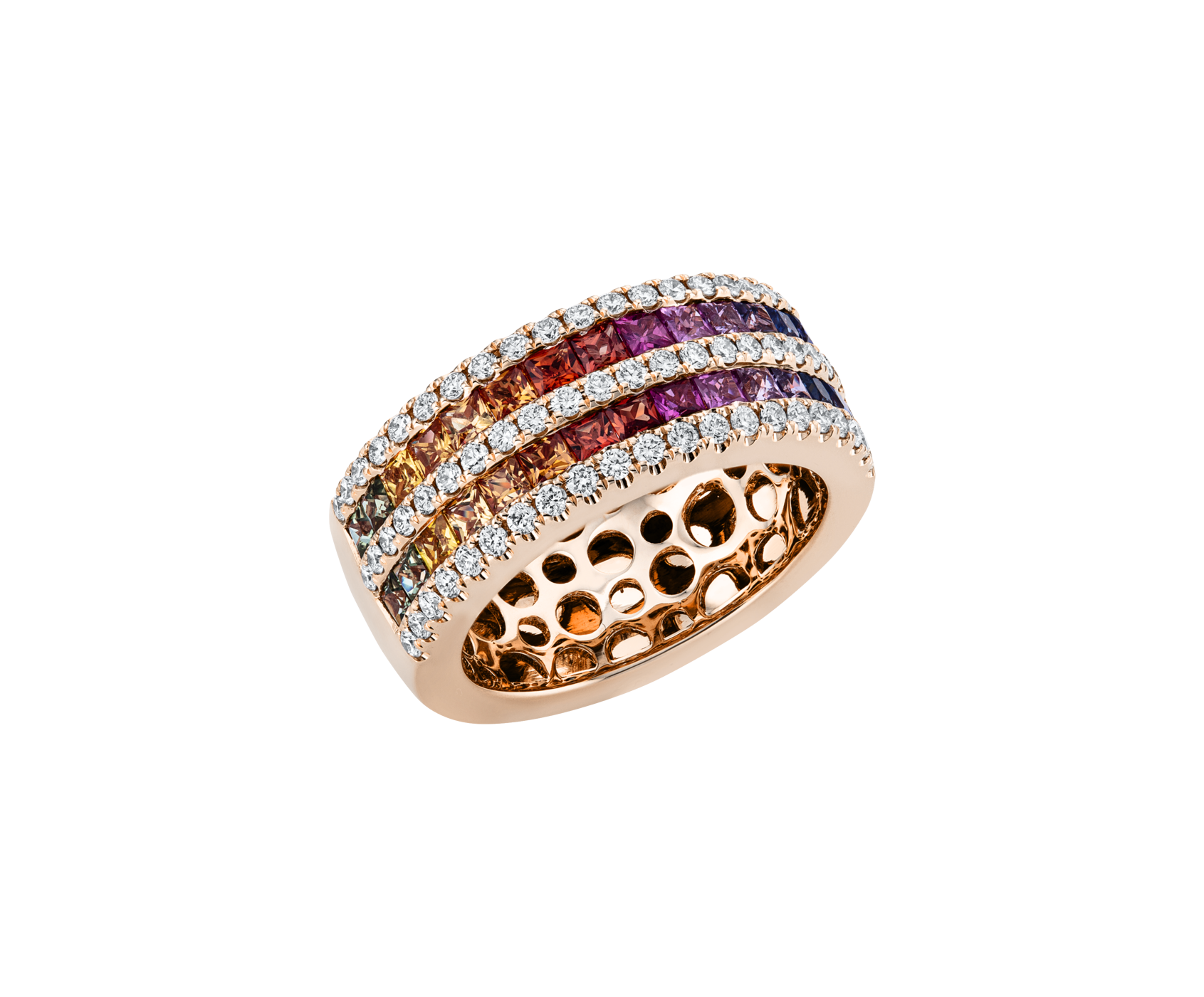 Brogle Classic Sapphire Ring Rainbow Brogle Classic Sapphire Ring Rainbow