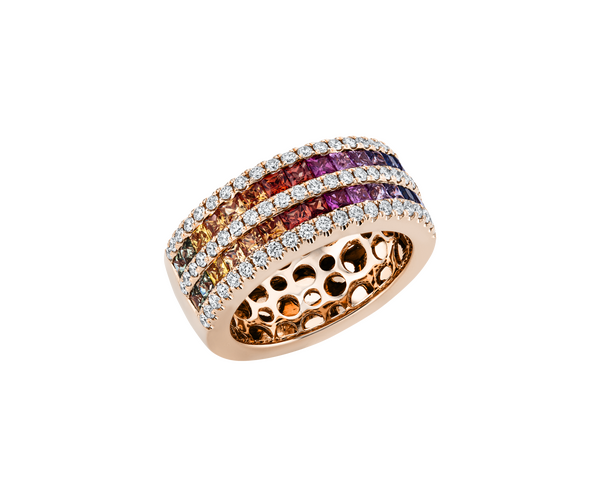 Brogle Classic Sapphire Ring Rainbow Brogle Classic Sapphire Ring Rainbow