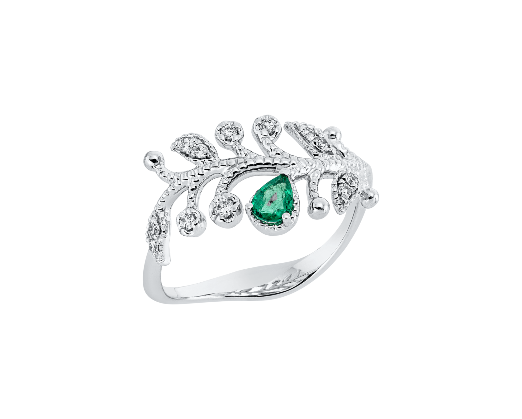 Brogle Classic emerald ring