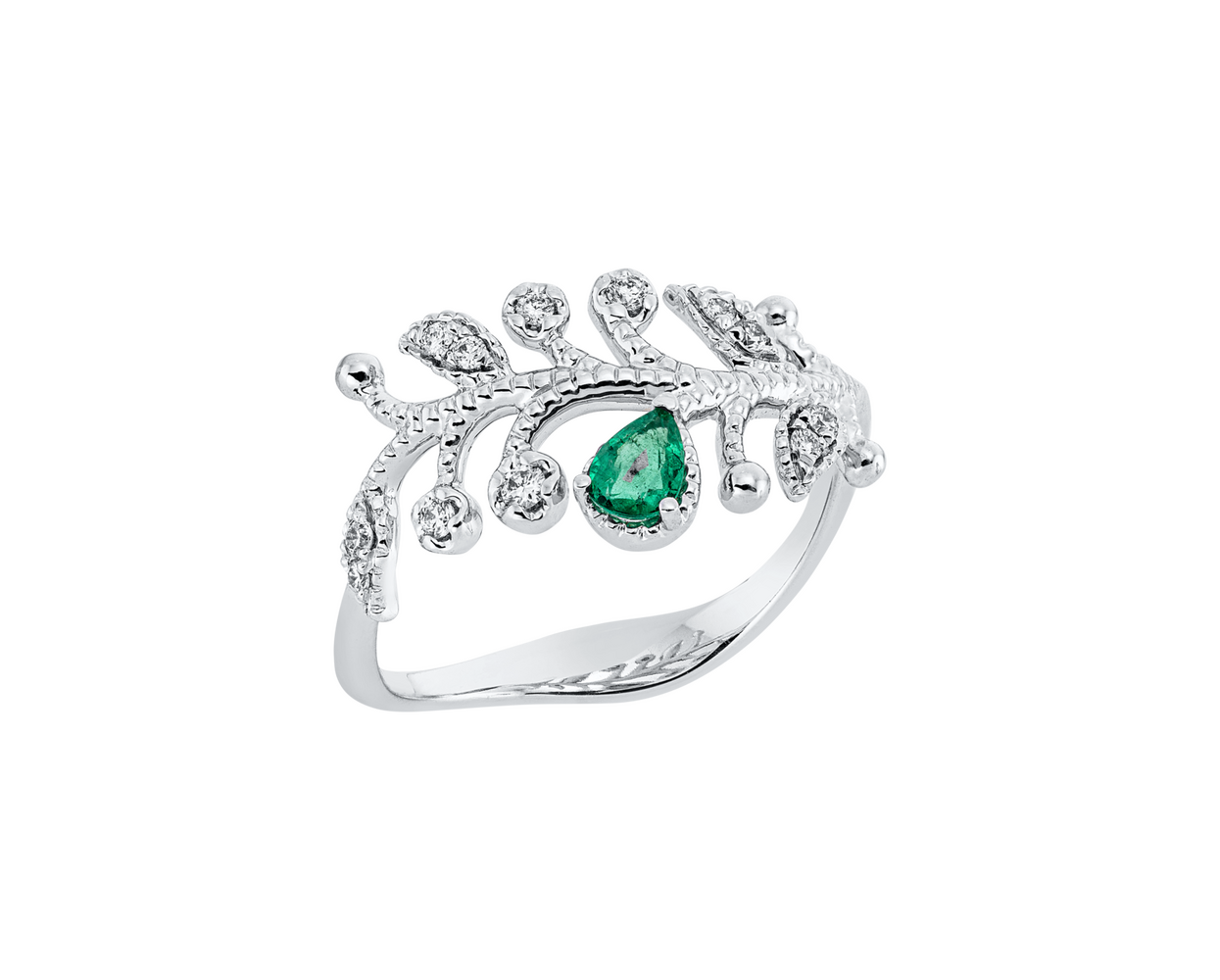 Brogle Classic emerald ring