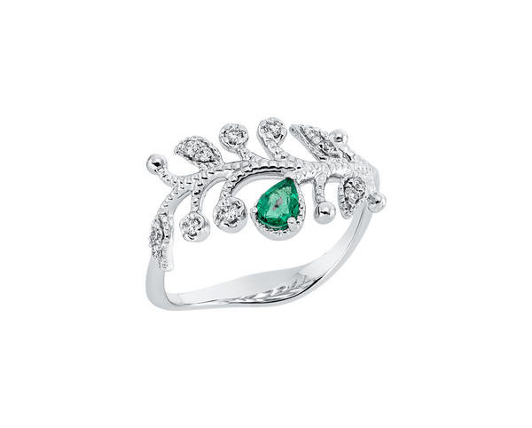Brogle Classic emerald ring