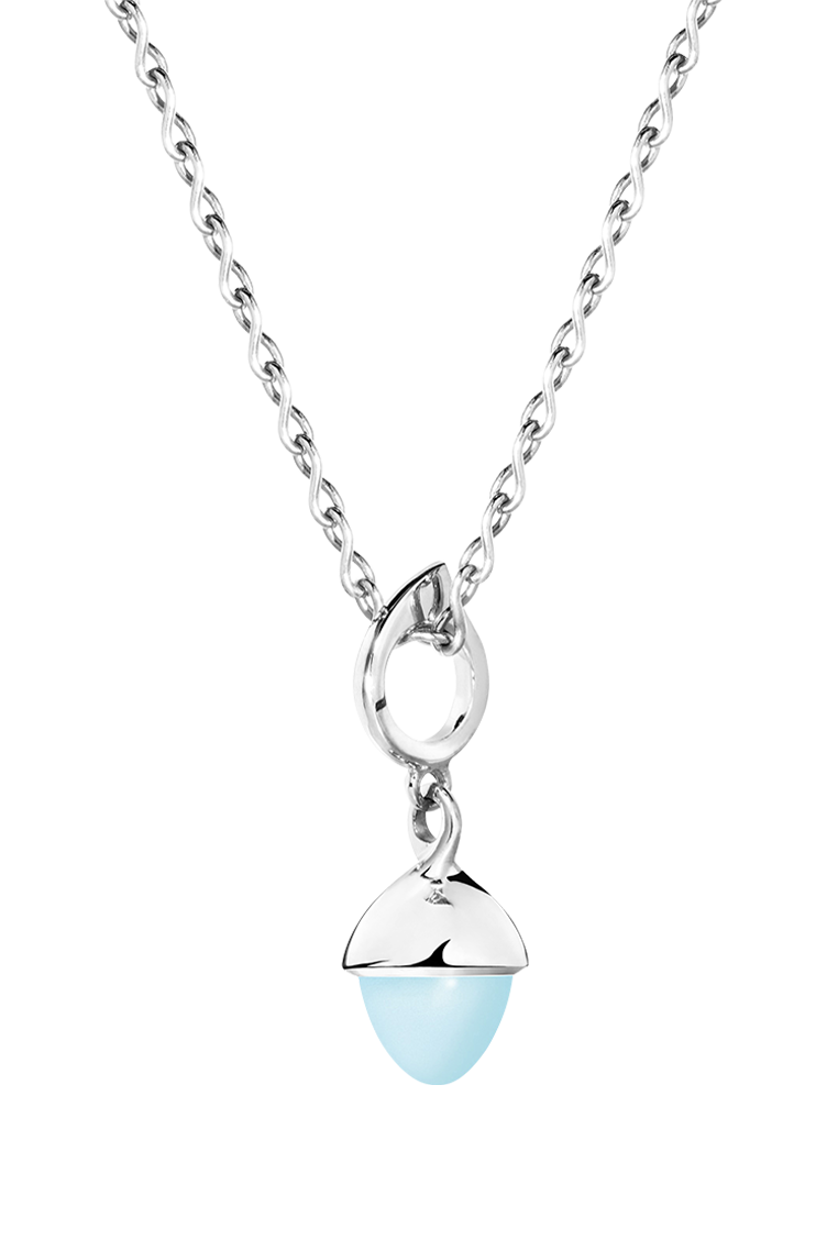 Tamara Comolli Mikado Flamenco Aqua-Chalcedon Anhänger Tamara Comolli Mikado Flamenco Aqua-Chalcedon Anhänger