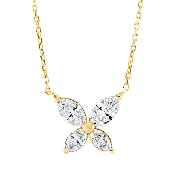 Brogle Classic necklace with diamond pendant Brogle Classic necklace with diamond pendant