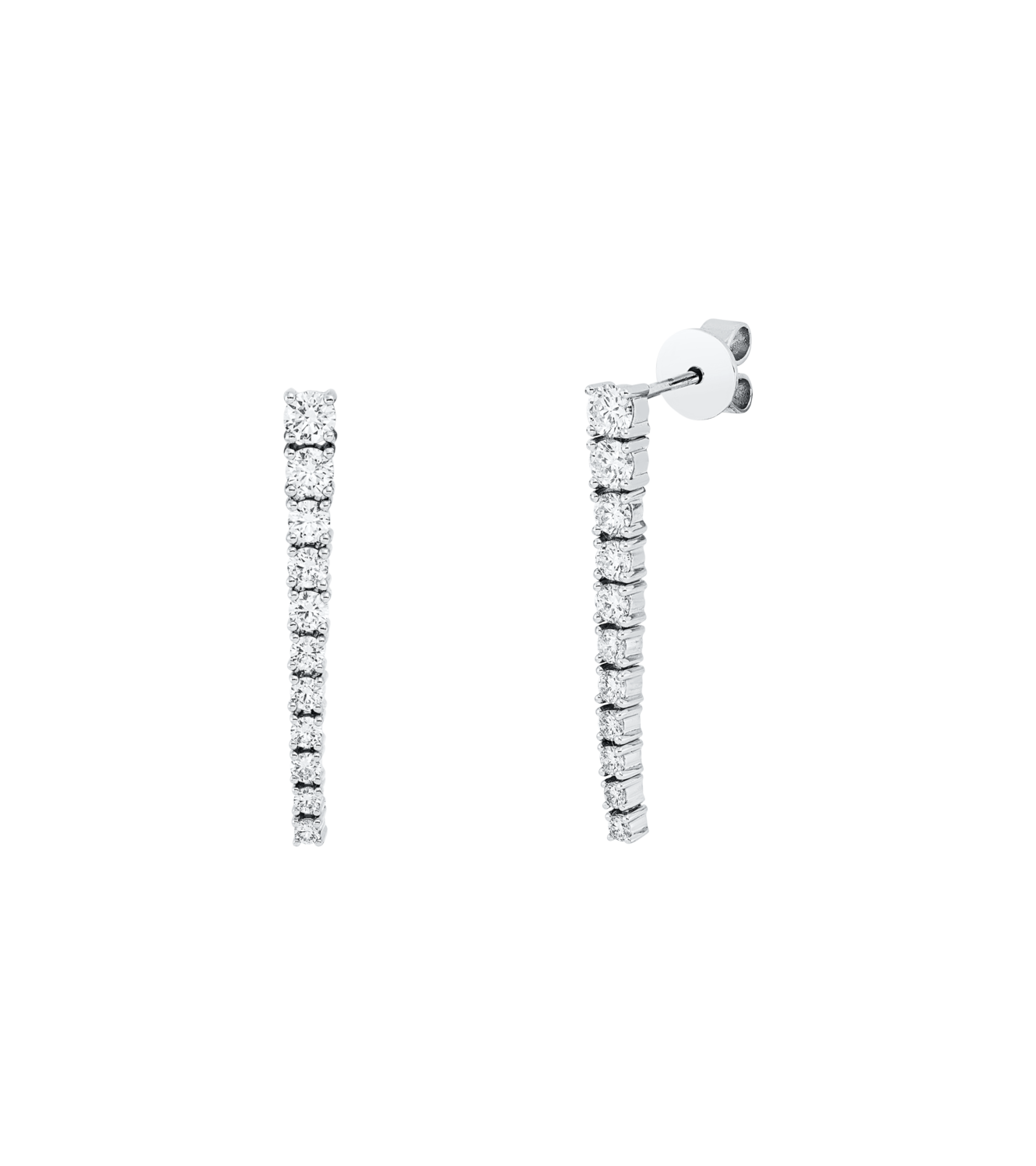 Brogle Classic diamond earrings Brogle Classic diamond earrings