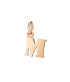 Dodo Buchstabe M (groß) Anhänger