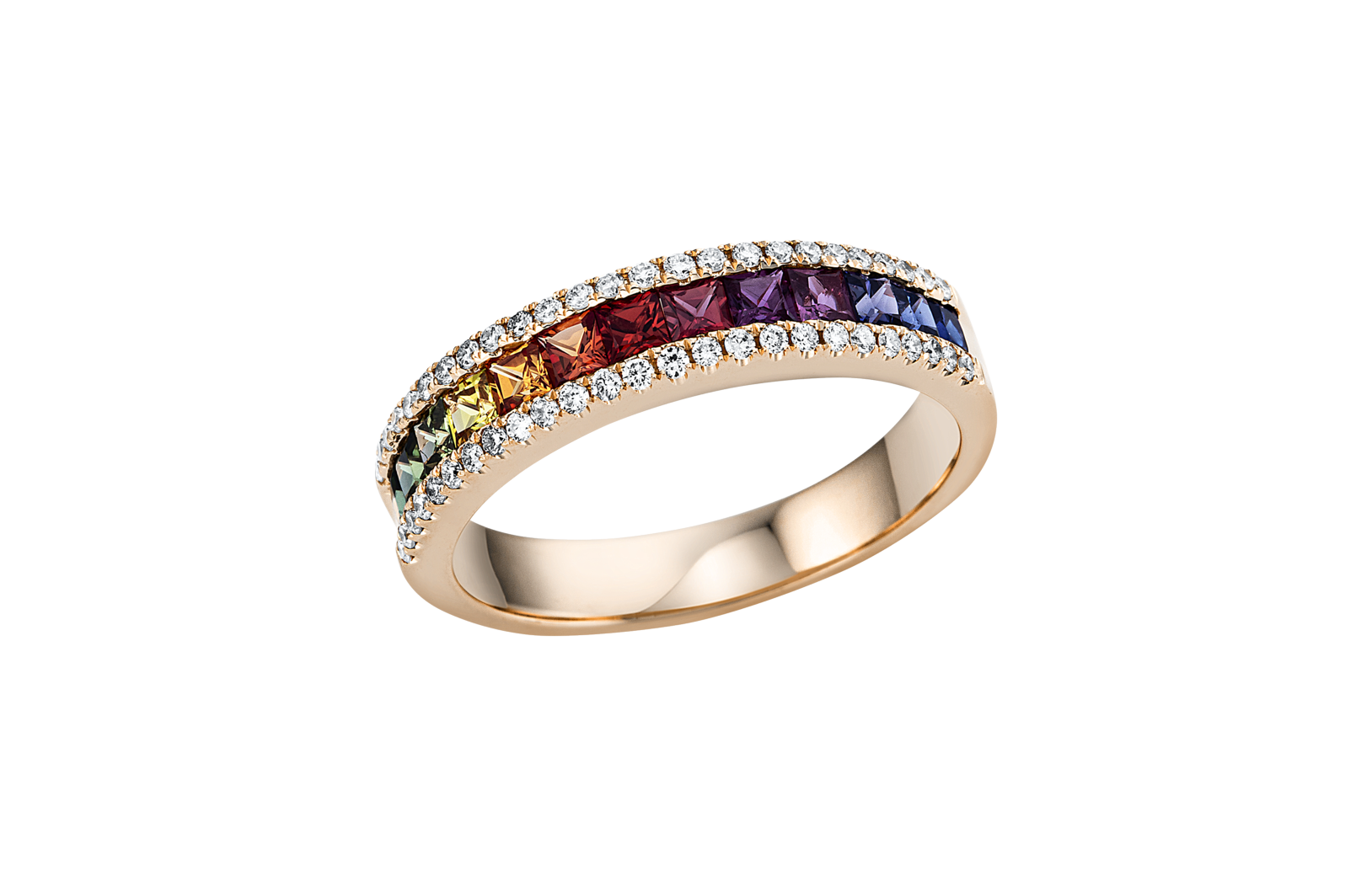 Brogle Classic Sapphire Ring Rainbow Brogle Classic Sapphire Ring Rainbow