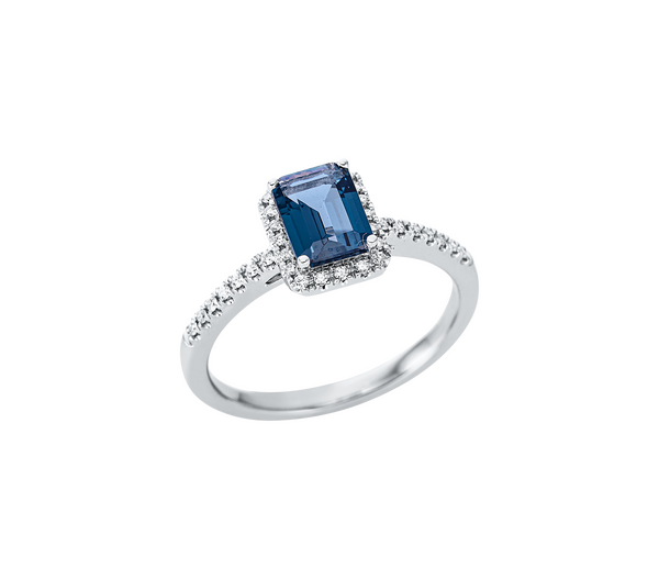Brogle Classic colored stone ring